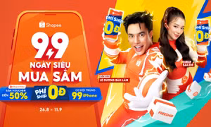 Shopee khởi động 9.9 Ngày siêu mua sắm