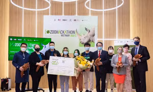 Đội Việt Nam đoạt giải nhất toàn cầu giải pháp công nghệ bảo vệ động vật hoang dã