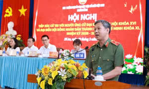 Công an TP Hồ Chí Minh đẩy mạnh chuyển đổi số vì an ninh trật tự
