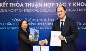 Bệnh viện AIH kí kết thoả thuận hợp tác y khoa với bệnh viện Raffles Singapore