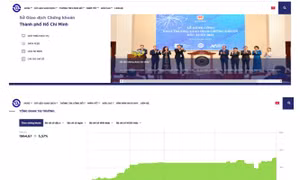 HoSE ra mắt giao diện website mới từ ngày 5/5/2025