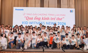Panasonic vinh danh 16 phim ngắn của học sinh ‘Qua ống kính trẻ thơ’ 