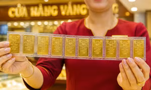 Giá vàng SJC sáng 26/7 giảm 4,5 triệu đồng/lượng so với đầu tuần