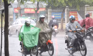 Tối và đêm 6/5, các khu vực trong cả nước đều có mưa và dông