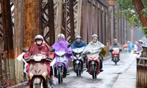Thời tiết ngày 17/1: Miền Bắc mưa rét, độ ẩm lên tới 98%