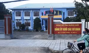 Kỷ luật Phó Bí thư Đảng ủy Khối các cơ quan tỉnh Quảng Nam