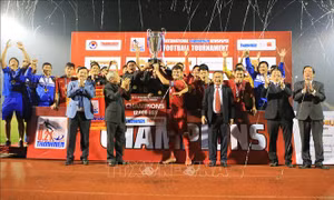 U21 Việt Nam vô địch giải bóng đá U21 quốc tế báo Thanh niên 2018
