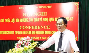 Bảo đảm tốt hơn quyền tự do tín ngưỡng, tôn giáo 