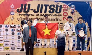 Việt Nam giành huy chương Vàng tại Giải Ju-Jitsu Thái Lan mở rộng