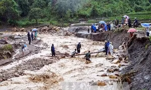 Nguy cơ sạt lở đất, lũ quét đặc biệt cao ở Hà Giang, Cao Bằng và Lạng Sơn