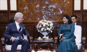 Phó Chủ tịch nước tiếp Thống đốc bang Queensland, Australia