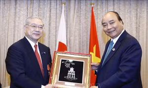Thủ tướng Nguyễn Xuân Phúc tiếp lãnh đạo các Hội Hữu nghị Nhật - Việt tại Kansai và Sakai