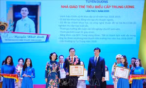 Vinh danh 75 nhà giáo trẻ tiêu biểu toàn quốc