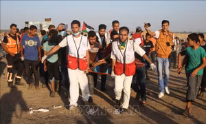 Binh lính Israel nổ súng bắn chết một nhóm người Palestine ở biên giới Dải Gaza