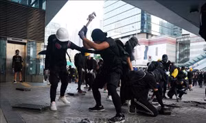 Hong Kong (Trung Quốc) lên án hành động biểu tình phá hoại trật tự công cộng
