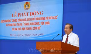 Phó Thủ tướng phát động cuộc vận động cán bộ, công chức nói không với tiêu cực