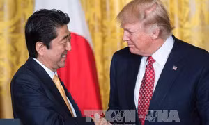  Nhật Bản tăng cường quan hệ trong hai năm cuối nhiệm kỳ của Tổng thống Trump