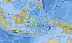 Động đất tại Indonesia: Sóng thần tấn công đảo Sulawesi