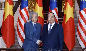 Thủ tướng Nguyễn Xuân Phúc hội đàm với Thủ tướng Malaysia Mahathir Mohamad