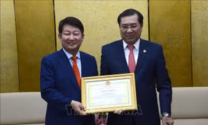 Đà Nẵng tăng cường quan hệ hữu nghị với thành phố Daegu, Hàn Quốc