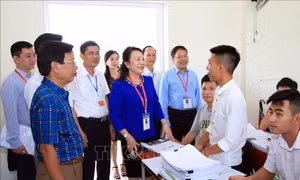 Kiểm tra công tác chuẩn bị thi THPT quốc gia 2019 tại Nghệ An