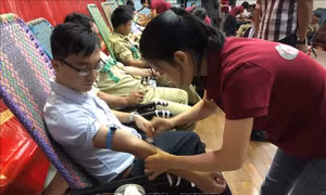 Văn phòng Chính phủ tham gia hiến máu tình nguyện 
