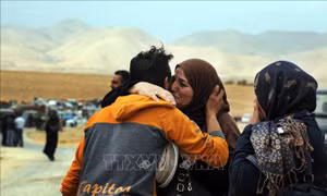 Được chính phủ kêu gọi, người tị nạn Syria ùn ùn từ Liban trở về nước