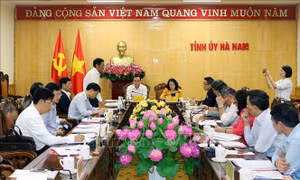 Hà Nam: Tăng cường sự lãnh đạo của Đảng đối với công tác Hội Chữ thập đỏ