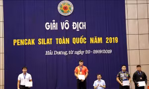 Hà Nội nhất toàn đoàn tại giải vô địch Pencak Silat toàn quốc 2019