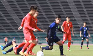 'Xé lưới' chủ nhà phút 86, U22 Việt Nam giành hạng 3 Giải U22 Đông Nam Á