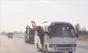 Lực lượng người Kurd bắt đầu rút khỏi khu vực biên giới Thổ Nhĩ Kỳ