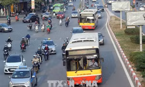 Hà Nội thêm 4 tuyến buýt kết nối ra ngoại thành