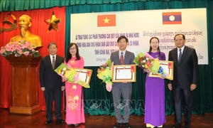 Nhiều cá nhân, tập thể tỉnh Đồng Nai nhận huân chương cao quý của Lào