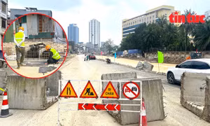 Vành đai 1 Hà Nội tăng tốc về đích năm 2026, đã hoàn thành một đoạn thảm nhựa
