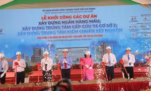 TP Hồ Chí Minh: Khởi công tổ hợp 3 dự án y tế trọng điểm tại Cụm y tế Tân Kiên