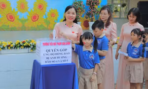 Lan tỏa tinh thần tương thân tương ái trong ngày khai giảng tại TP Hồ Chí Minh
