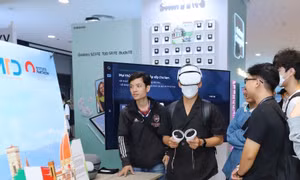 Nhịp sống Sài Gòn xưa và nay được tái hiện sống động bằng công nghệ tại ArtTech Fusion 