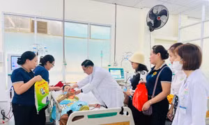 Mang mùa Xuân yêu thương đến với bệnh nhân đón Tết tại bệnh viện