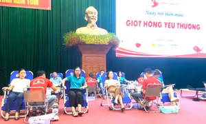 Ngày hội hiến máu tỉnh Kon Tum tiếp nhận 273 đơn vị máu
