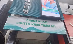 Cơ sở thẩm mỹ 'chui' mở chuông báo cháy để tẩu thoát khi phát hiện đoàn kiểm tra
