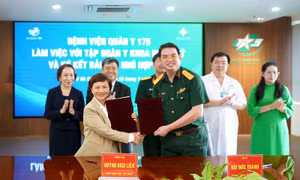 Tập đoàn Y khoa Hoàn Mỹ ký kết hợp tác với Bệnh viện Quân y 175