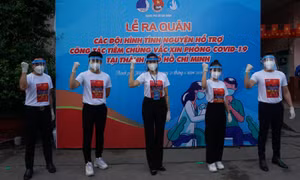 Trên 5.200 thanh niên tình nguyện hỗ trợ công tác tiêm vaccine phòng COVID-19
