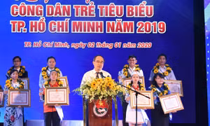 TP Hồ Chí Minh tuyên dương 12 công dân trẻ tiêu biểu