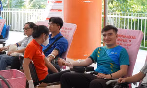 TP Hồ Chí Minh: 250 người tham gia Ngày hội hiến máu tình nguyện