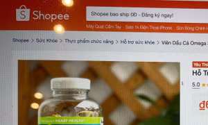 Bộ Y tế yêu cầu Shopee, Lazada gỡ bỏ toàn bộ các sản phẩm TPCN chưa được cấp phép