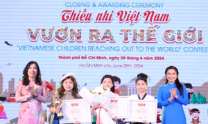 TP Hồ Chí Minh: Trao giải cuộc thi ‘Thiếu nhi Việt Nam – Vươn ra Thế giới’