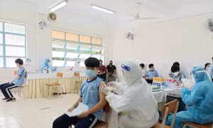 TP Hồ Chí Minh đã tiêm vaccine phòng COVID-19 cho 629.604 trẻ từ 12-17 tuổi