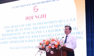 TP Hồ Chí Minh sẽ đầu tư nguồn lực để phát triển chương trình đào tạo nhân lực trình độ quốc tế