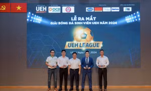 Đại học Kinh tế TP Hồ Chí Minh lần đầu tiên tổ chức giải bóng đá sinh viên UEH League