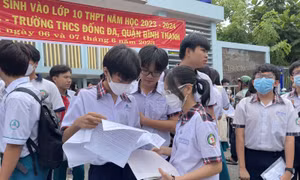 TP Hồ Chí Minh: Đề thi Toán vào lớp 10 bám sát nội dung ôn tập